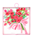 THE ROUND TOP COLLECTION Mini Gallery Rose Heart Bouquet