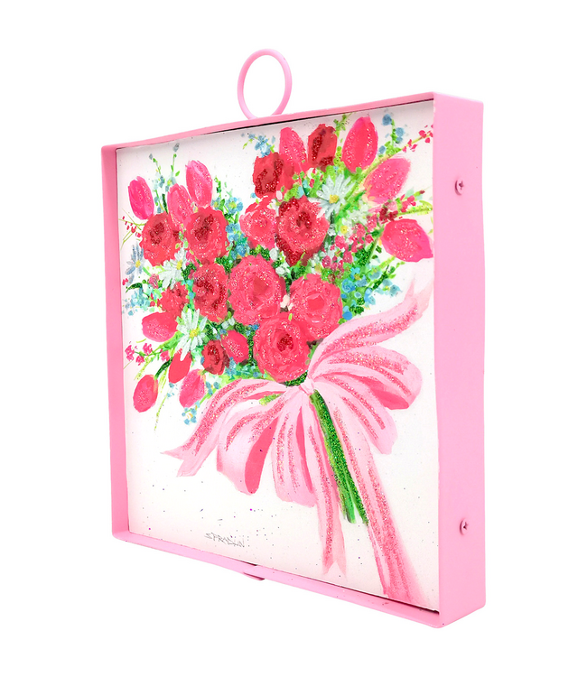 THE ROUND TOP COLLECTION Mini Gallery Rose Heart Bouquet