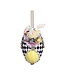 MARK ROBERTS 6" Harlequin Jewelled Egg Orn - Sold Individually
