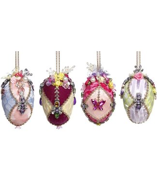 MARK ROBERTS 6'' Elegant Jewelled Egg Orn