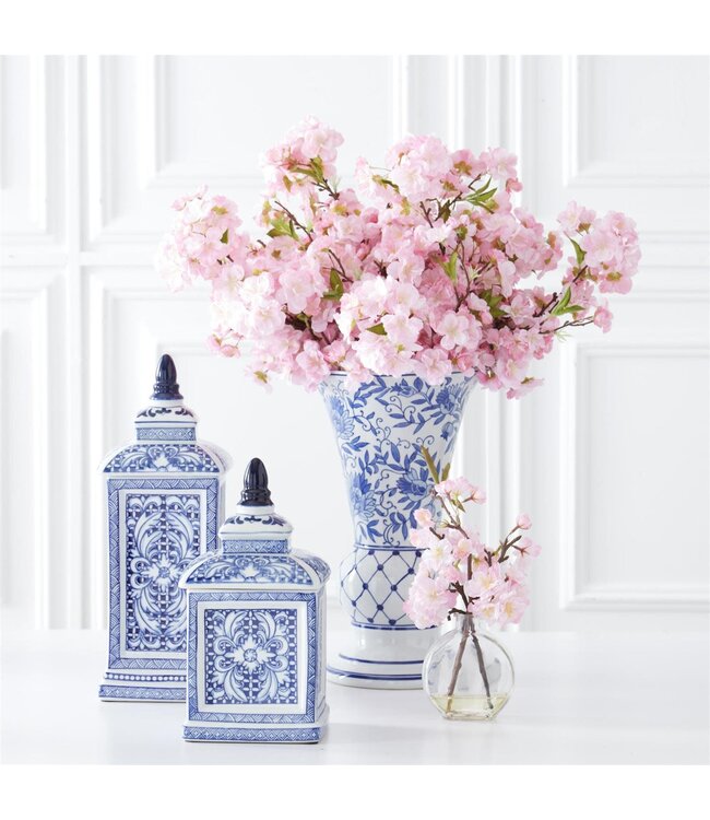 Porcelain Square Lidded Container - Sold Individually