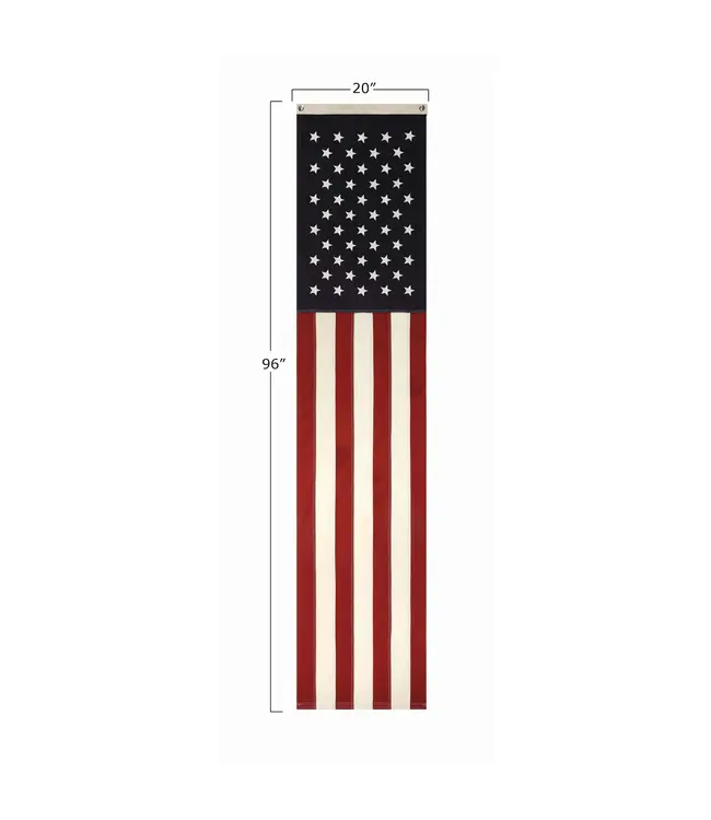 Americana Banner with Grommets