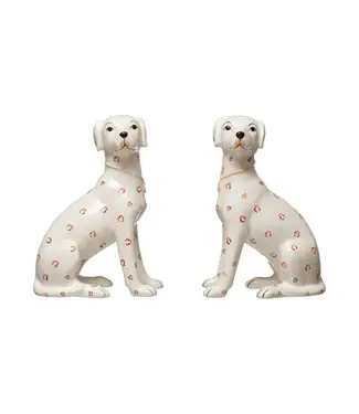 Hand-Painted Ceramic Dog - Sold Individually