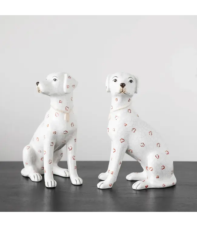 Hand-Painted Ceramic Dog - Sold Individually