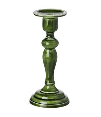 9” Mtl Enamel Candelstick