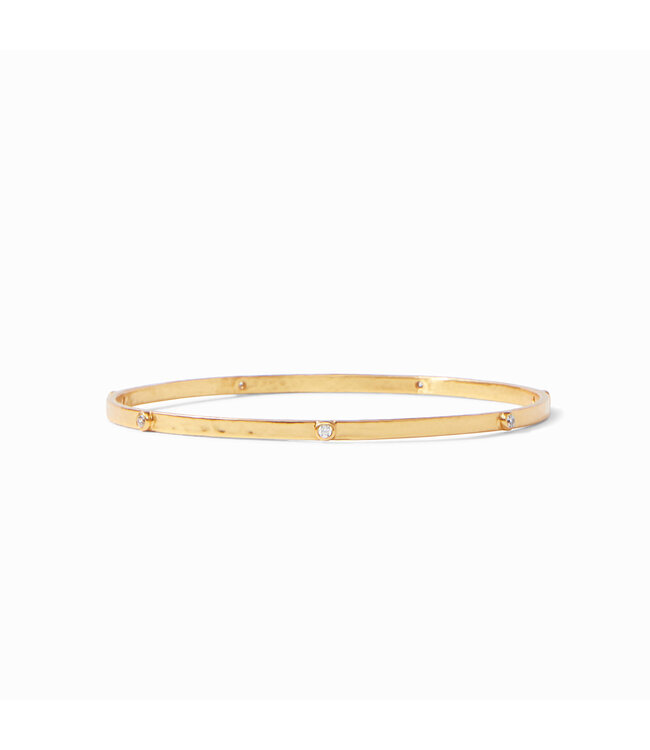 JULIE VOS Crescent Stone Bangle