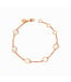 JULIE VOS Valencia Delicate Bracelet Mother of Pearl