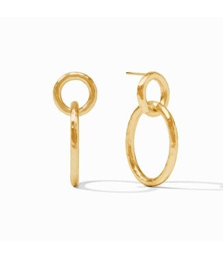 JULIE VOS Catalina Link  Earring Gold