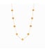 JULIE VOS Valencia Delicate Station Necklace Gold
