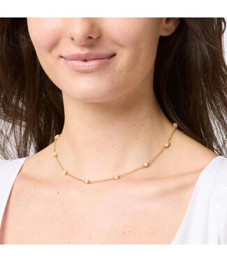 JULIE VOS Hydra Delicate Station Necklace
