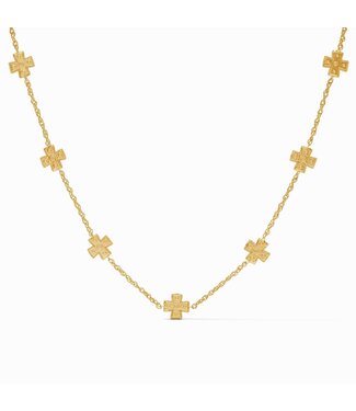 JULIE VOS Malta Canterbury Delicate Station Necklace