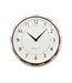 MACKENZIE CHILDS Violet Check School Wall Clock