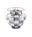MACKENZIE CHILDS Violet Check Large Vase