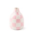 MACKENZIE CHILDS Rosy Check Short heart Bud Vase