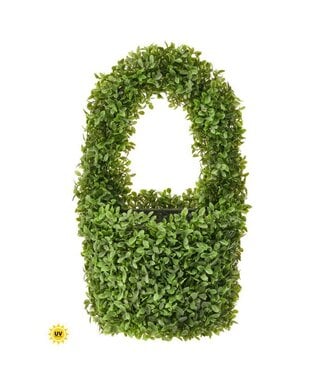 Uv Boxwood Wall Pocket 18”