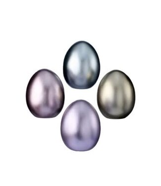 4" Resin Foiled Egg