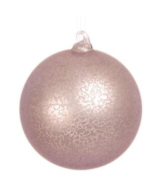 4.75" Glass Ball Ornament - Lilac