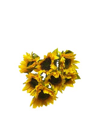 19IN Sunflower Bush X7