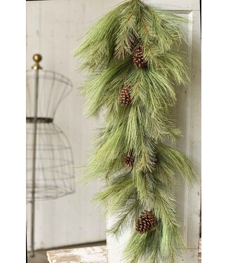 48" Mixed Needle Pine Tear Drop