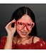 Holiday Hearts Light Up Candy Cane Glasses