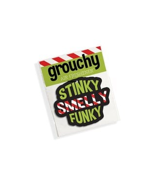 Grouch Air Freshener w/Sentiment