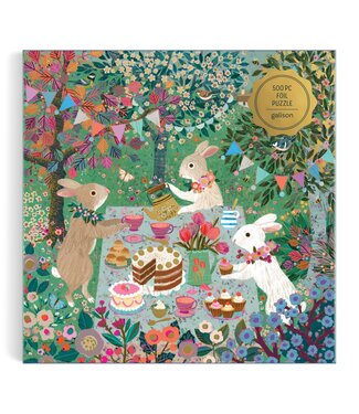 Spring Tea Party 500 Piece Foil Puzzle