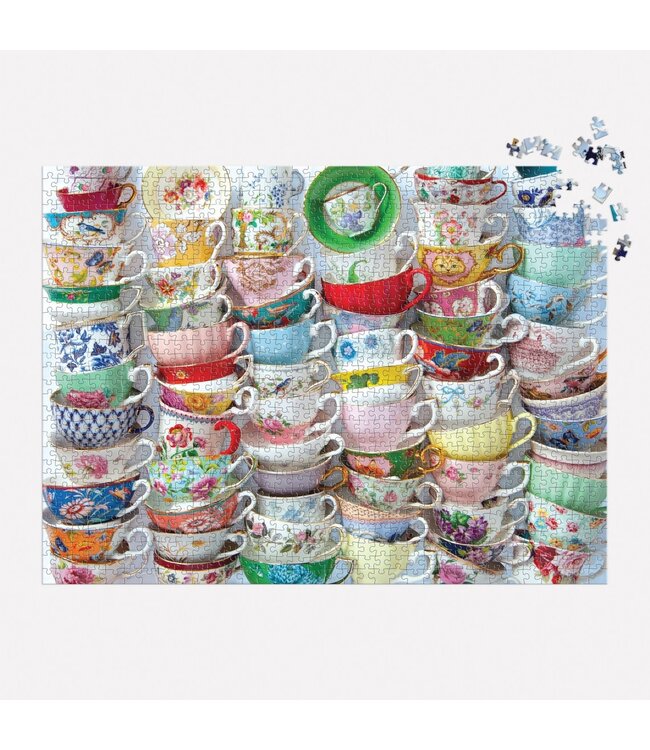 Teacups 1000 Piece Puzzle