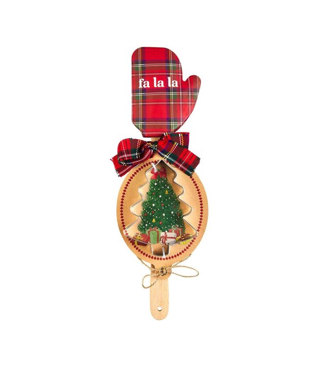 Tartan Spatula & Cooke Cutter