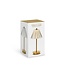 LED Cordless Table Lamp with Acrylic Shade in Gift Box