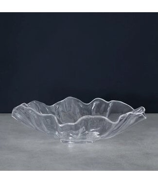 VIDA Acrylic Bloom Large Bowl Clear