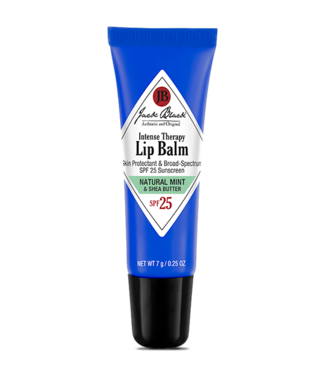 JACK BLACK Intense Therapy Lip Balm, SPF 25 - Natural Mint & Shea Butter