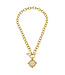 SUSAN SHAW Coin Toggle Necklace