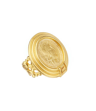 SUSAN SHAW Roma Coin Ring