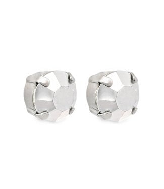 TOVA Oakland Studs in Chrome Earrings