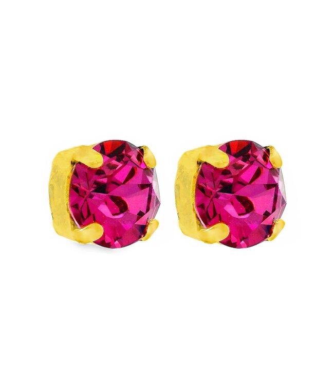 TOVA Oakland Studs in Chrome Earrings