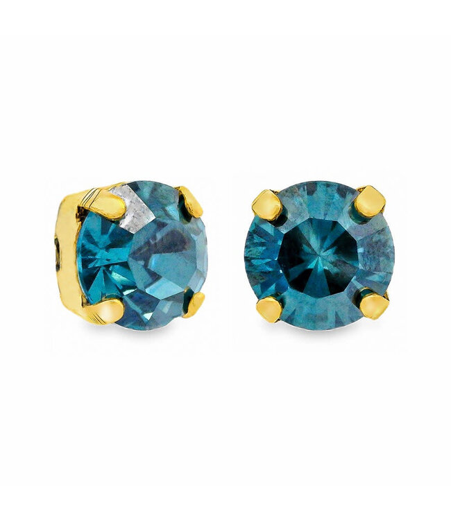 TOVA Oakland Studs in Chrome Earrings