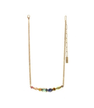 TOVA Isla Necklace in Watemelon