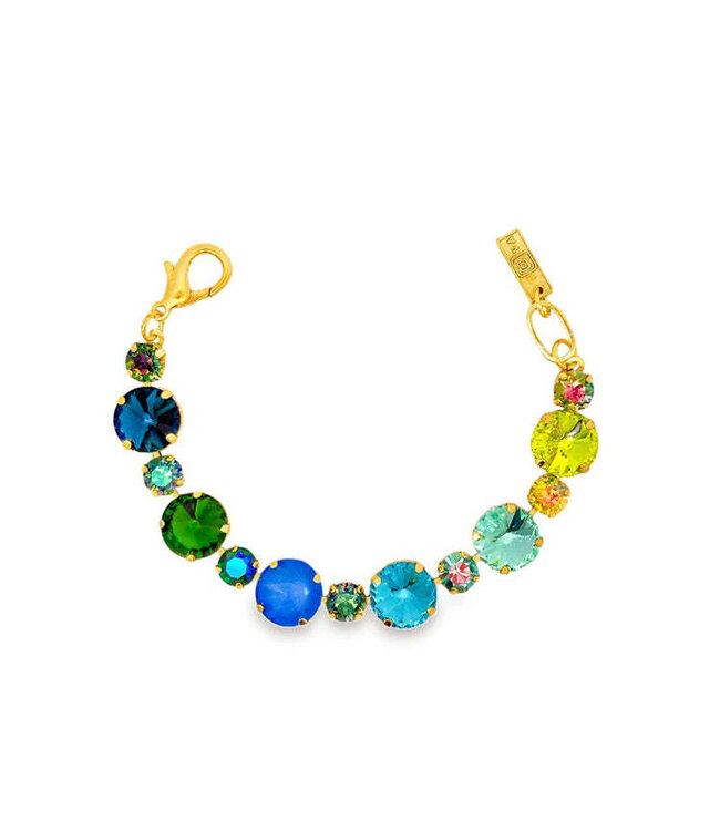 TOVA Trinity Bracelet in Antique Gold