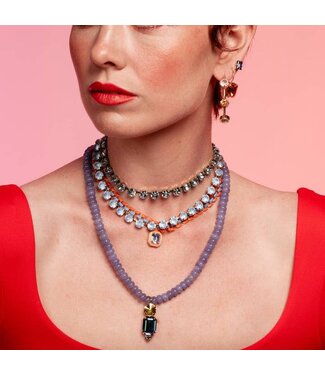 TOVA Oakland Necklace in Candy Crush