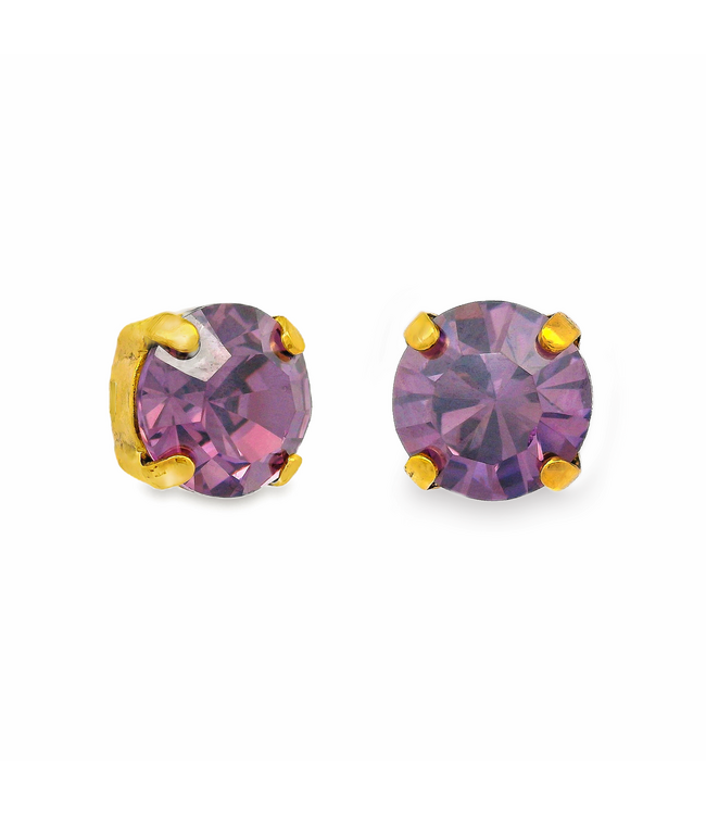 TOVA Oakland Studs in Chrome Earrings