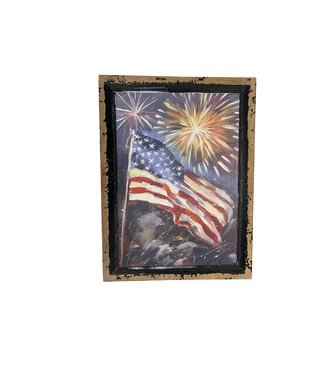 Patriotic Flag Print