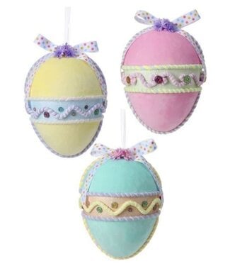 10" Styro Hanging Confection Egg