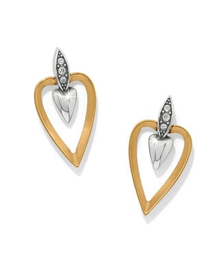 BRIGHTON Love Messages B Calm Post Earrings