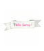 Canvas Hello Spring Check Backing Banner