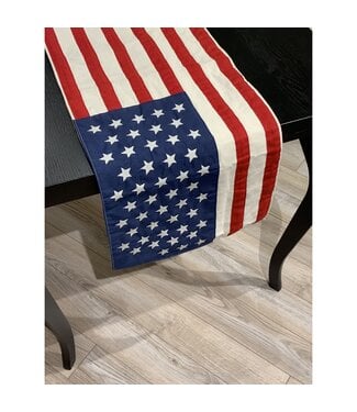 American Flag Runner