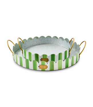 MACKENZIE CHILDS Stripe Serving Tray - Sold Individually