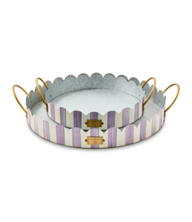 MACKENZIE CHILDS Stripe Serving Tray - Sold Individually