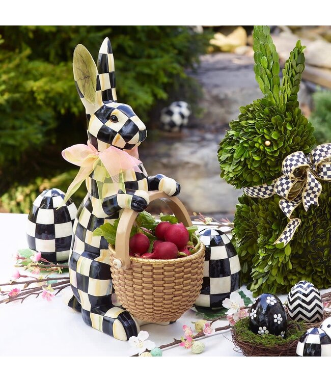 MACKENZIE CHILDS Courtly Check Rabbit