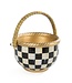 MACKENZIE CHILDS Courtly Check Large Basket