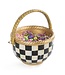 MACKENZIE CHILDS Courtly Check Large Basket